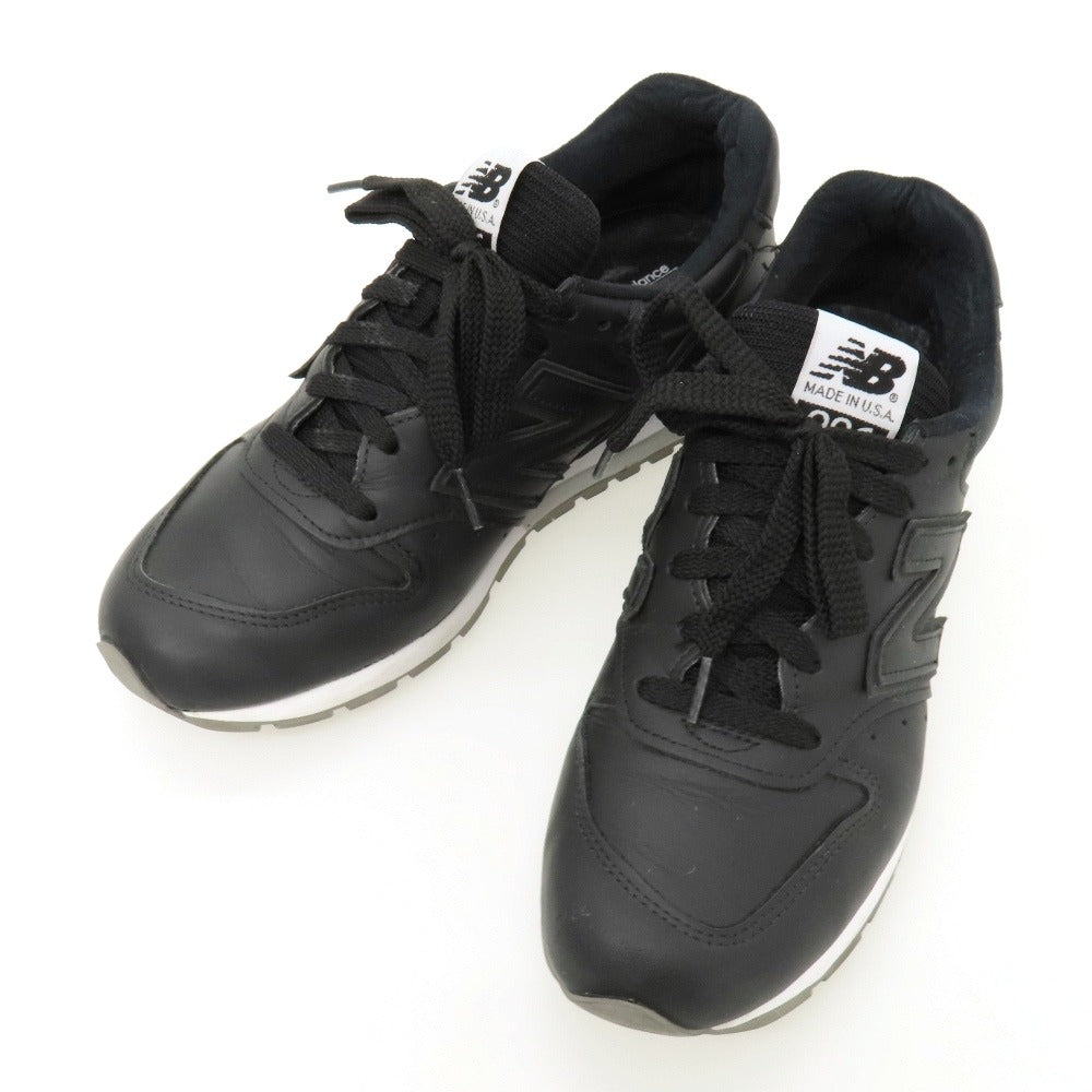 【中古】ニューバランス NEW BALANCE M996MUA MADE IN USA スニーカー ブラック【サイズ25.5】【 状態ランクB 】【 メンズ 】