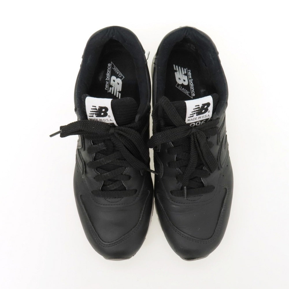 【中古】ニューバランス NEW BALANCE M996MUA MADE IN USA スニーカー ブラック【サイズ25.5】【 状態ランクB 】【 メンズ 】