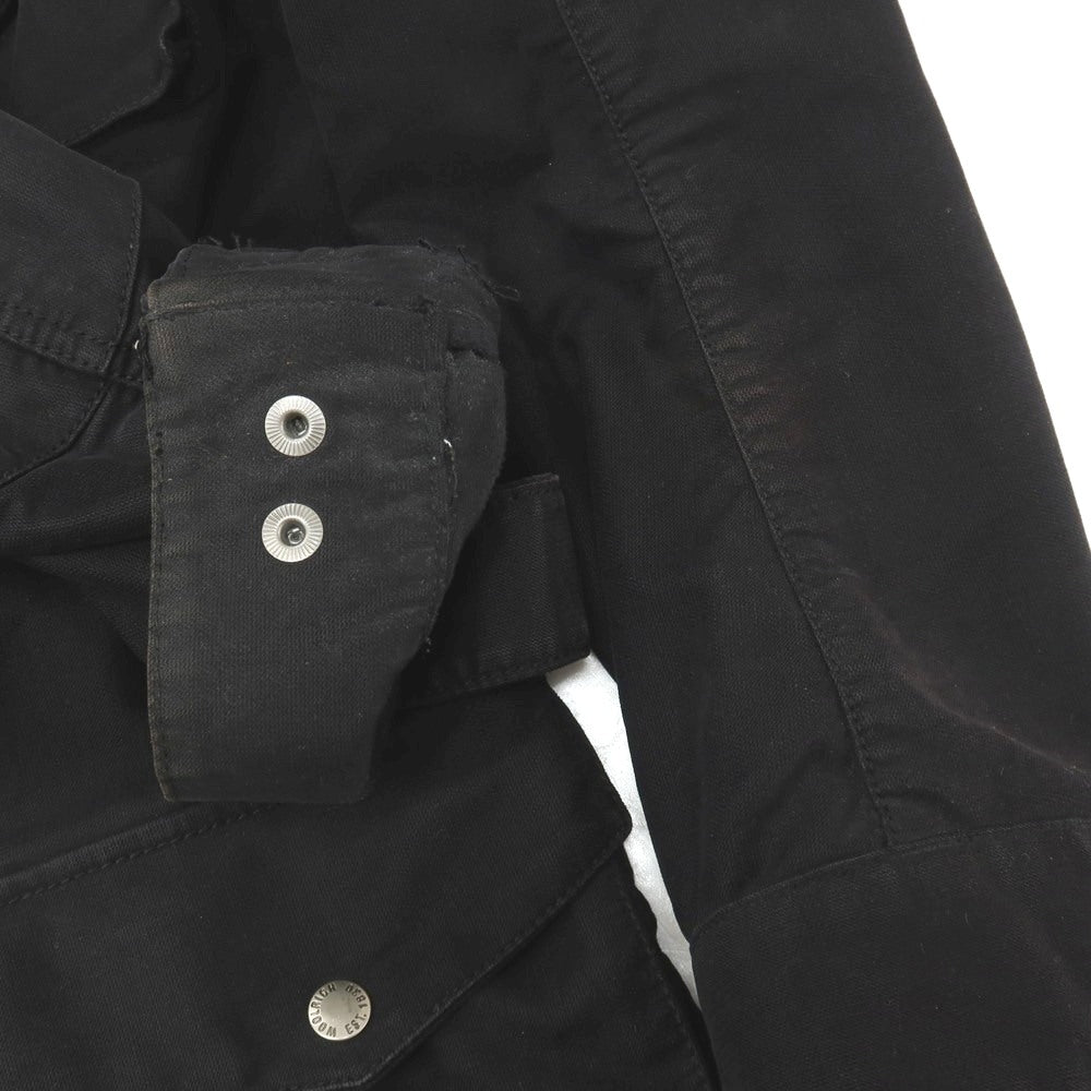 【中古】ウールリッチ WOOLRICH コットン フィールドジャケット ブラック【サイズS】【 状態ランクC 】【 メンズ 】