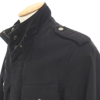 【中古】ウールリッチ WOOLRICH コットン フィールドジャケット ブラック【サイズS】【 状態ランクC 】【 メンズ 】