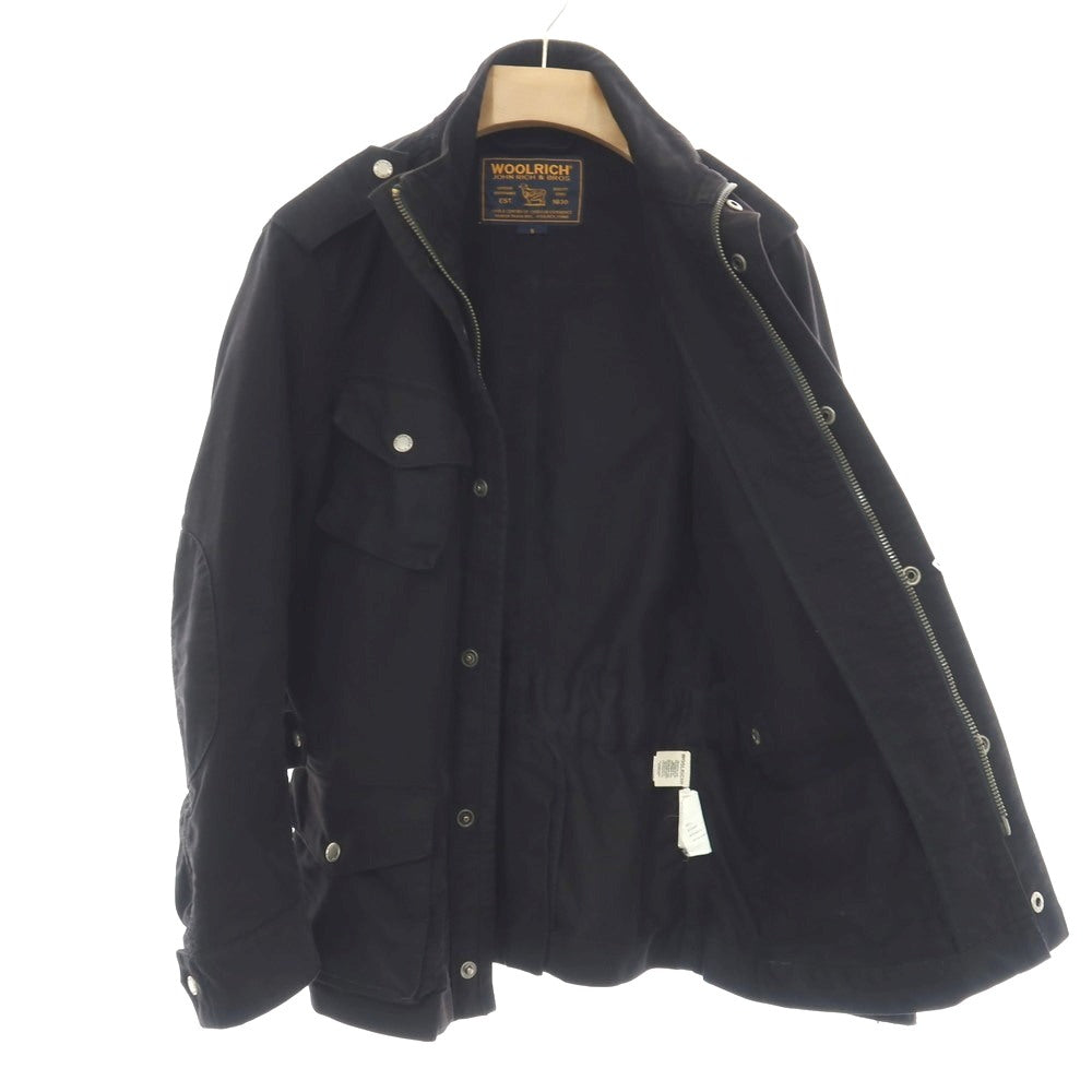【中古】ウールリッチ WOOLRICH コットン フィールドジャケット ブラック【サイズS】【 状態ランクC 】【 メンズ 】