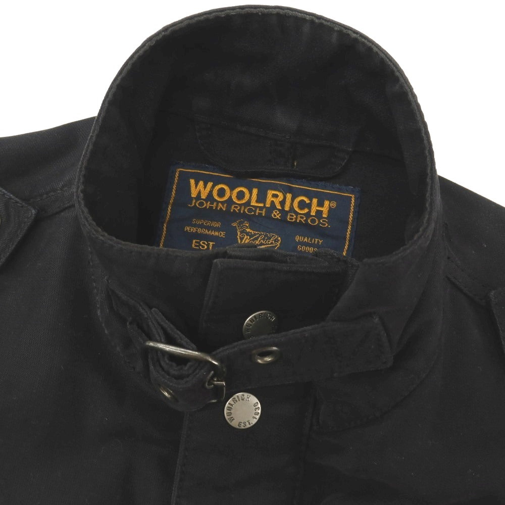 【中古】ウールリッチ WOOLRICH コットン フィールドジャケット ブラック【サイズS】【 状態ランクC 】【 メンズ 】