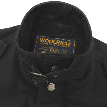 【中古】ウールリッチ WOOLRICH コットン フィールドジャケット ブラック【サイズS】【 状態ランクC 】【 メンズ 】