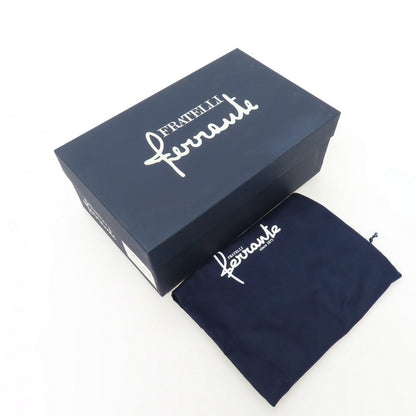 【中古】フェランテ FERRANTE スエード ローファー ネイビー【サイズ6】【 状態ランクC 】【 メンズ 】
