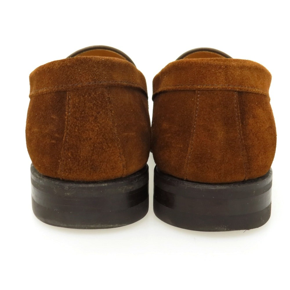 【中古】バーウィック BERWICK スエード ローファー ブラウン【サイズ6 1/2】【 状態ランクB 】【 メンズ 】