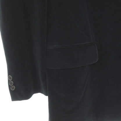 【中古】エルメネジルド ゼニア ソフト Ermenegildo Zegna soft コットン 3つボタン カジュアルジャケット ブラック【サイズ50】【 状態ランクC 】【 メンズ 】