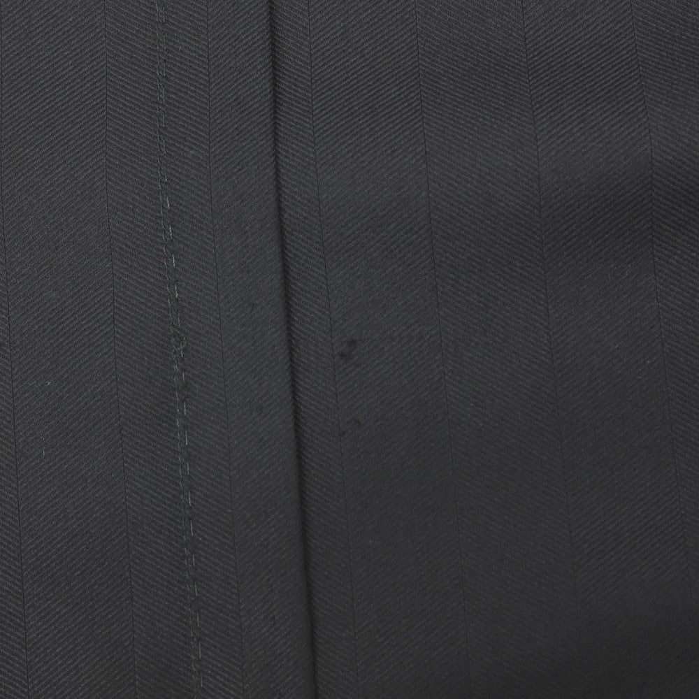 【中古】エルメネジルドゼニア Ermenegildo Zegna ウールシルク ヘリンボーン 3B テーラードジャケット ブラック【サイズ50】【 状態ランクB 】【 メンズ 】