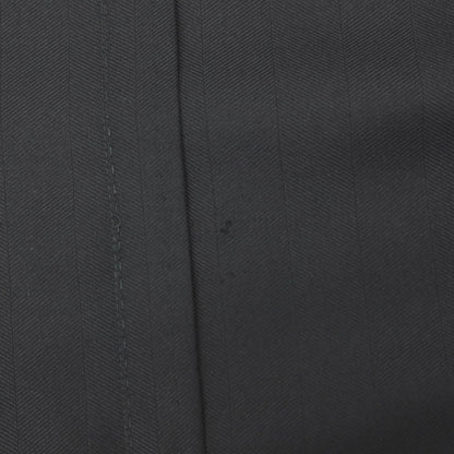 【中古】エルメネジルドゼニア Ermenegildo Zegna ウールシルク ヘリンボーン 3B テーラードジャケット ブラック【サイズ50】【 状態ランクB 】【 メンズ 】