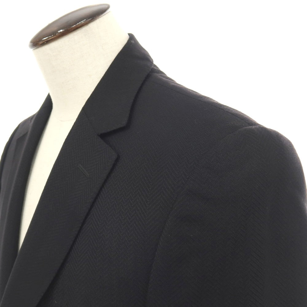 【中古】ジーゼニア Z Zegna ウール 2つボタン テーラードジャケット ブラック【サイズ50】【 状態ランクB 】【 メンズ 】