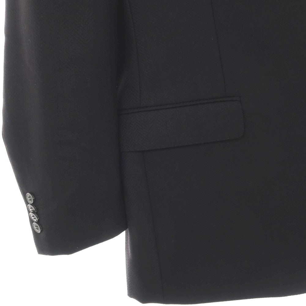 【中古】ジーゼニア Z Zegna ウール 2つボタン テーラードジャケット ブラック【サイズ50】【 状態ランクB 】【 メンズ 】