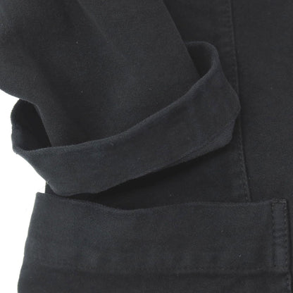 【中古】ジーゼニア Z Zegna コットン 2つボタン カジュアルジャケット ブラック【サイズ50】【 状態ランクC 】【 メンズ 】