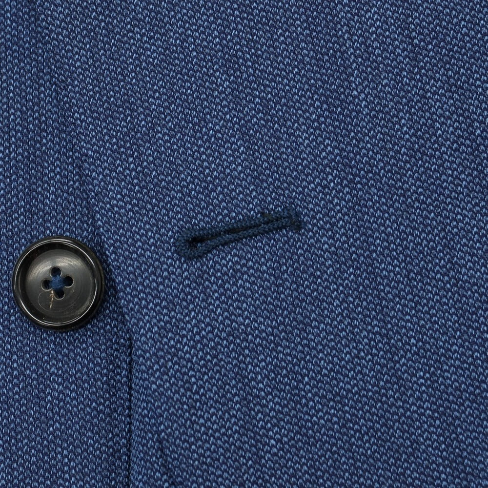 【中古】エルメネジルドゼニア Ermenegildo Zegna ウール 3B テーラードジャケット ブルー【サイズ50】【 状態ランクB 】【 メンズ 】