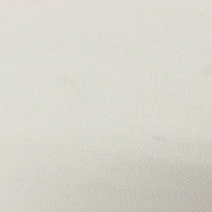 【中古】エルメネジルドゼニア Ermenegildo Zegna 鹿の子調コットン 半袖ポロシャツ ホワイト【サイズM】【 状態ランクC 】【 メンズ 】