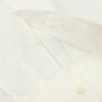 【中古】エルメネジルドゼニア Ermenegildo Zegna コットン レギュラーカラー ドレスシャツ ホワイト【サイズ41】【 状態ランクB 】【 メンズ 】