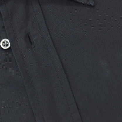 【中古】エルメネジルドゼニア Ermenegildo Zegna コットン ドゥエボットーニ ボタンダウン ドレスシャツ ダークネイビー【サイズ41】【 状態ランクC 】【 メンズ 】