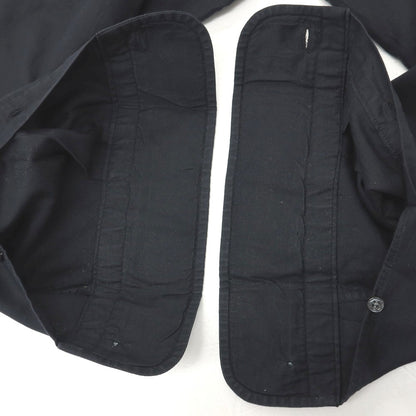【中古】エルメネジルドゼニア Ermenegildo Zegna コットン ドゥエボットーニ ボタンダウン ドレスシャツ ダークネイビー【サイズ41】【 状態ランクC 】【 メンズ 】