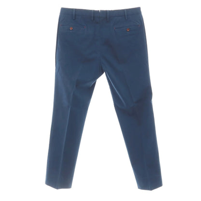 【中古】ピーティーゼロウーノ PT01 Paisley Chino ストレッチ コットン カジュアルスラックスパンツ ダックブルー【サイズ52】【 状態ランクC 】【 メンズ 】