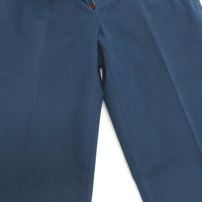 【中古】ピーティーゼロウーノ PT01 Paisley Chino ストレッチ コットン カジュアルスラックスパンツ ダックブルー【サイズ52】【 状態ランクC 】【 メンズ 】