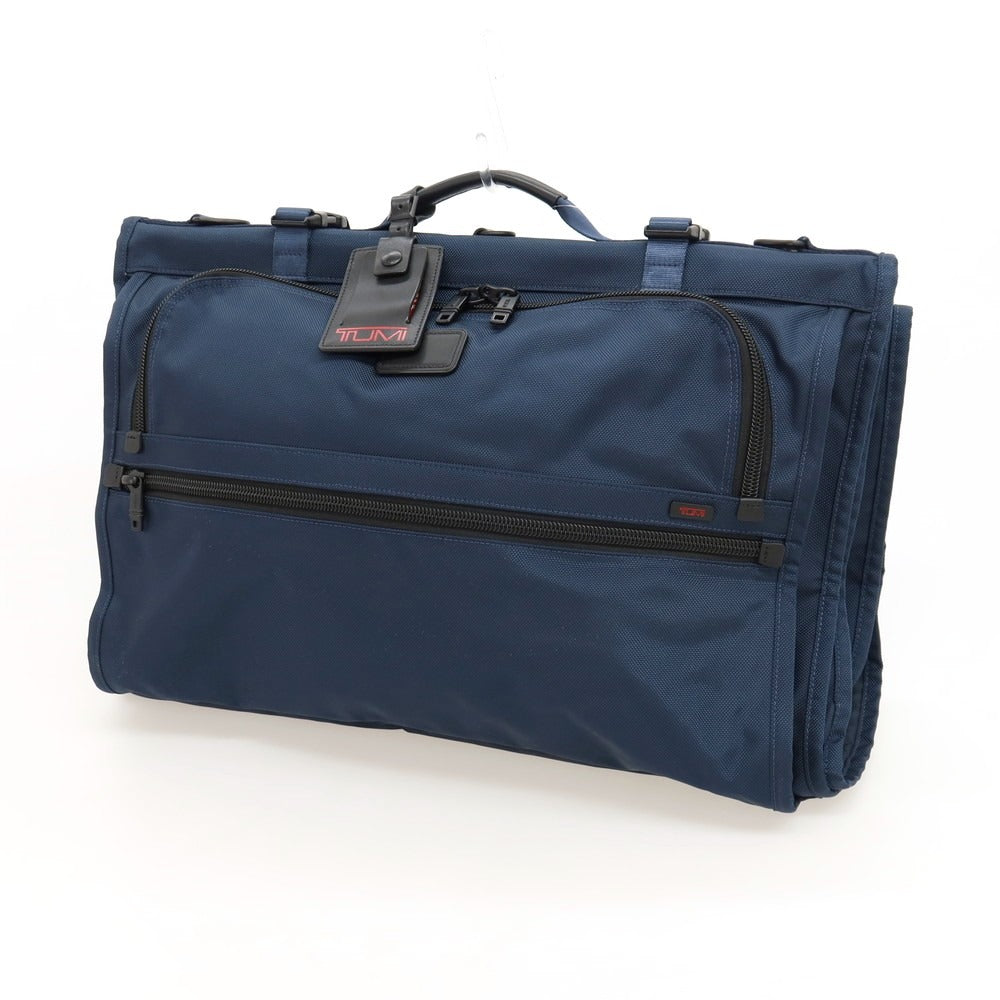 【中古】トゥミ TUMI シップス別注 ALPHA 22133NVSE ガーメントバッグ ライトネイビー【 状態ランクA 】【 メンズ 】