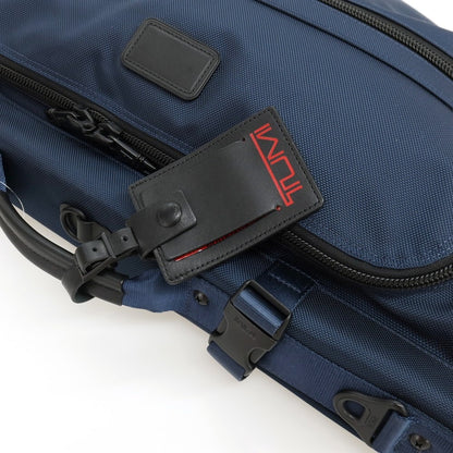 【中古】トゥミ TUMI シップス別注 ALPHA 22133NVSE ガーメントバッグ ライトネイビー【 状態ランクA 】【 メンズ 】