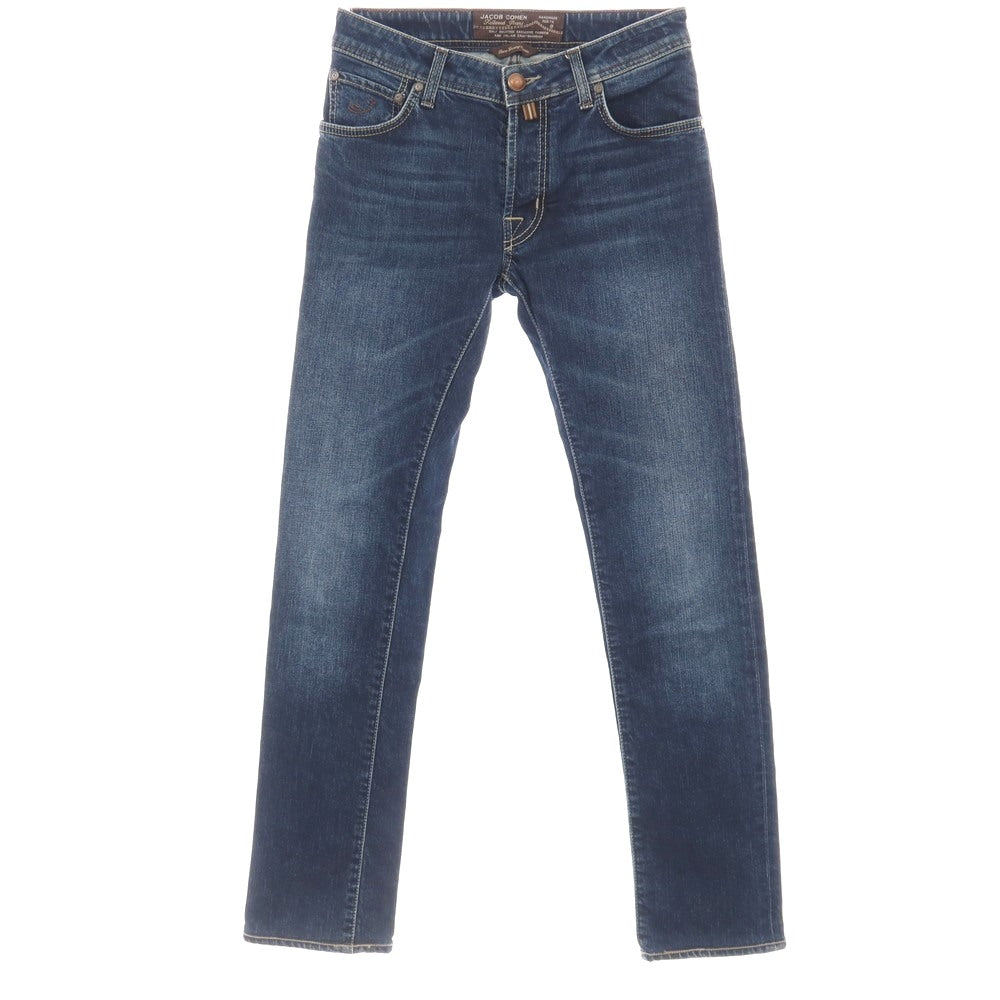 【中古】ヤコブコーエン JACOB COHEN PW622 ストレッチ コットン デニムパンツ ジーンズ ネイビー【サイズ30】【 状態ランクB 】【 メンズ 】