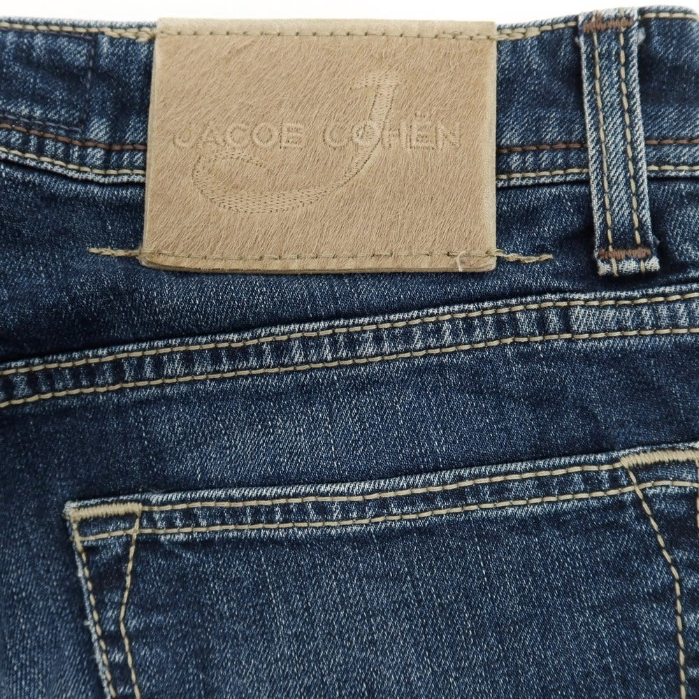 【中古】ヤコブコーエン JACOB COHEN PW622 ストレッチ コットン デニムパンツ ジーンズ ネイビー【サイズ30】【 状態ランクB 】【 メンズ 】