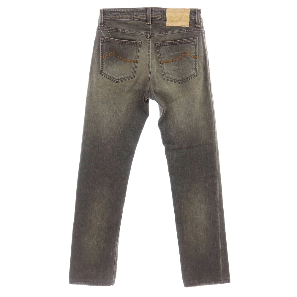 【中古】ヤコブコーエン JACOB COHEN J688 ストレッチ コットン デニムパンツ ジーンズ ウォームグレー【サイズ30】【 状態ランクB 】【 メンズ 】