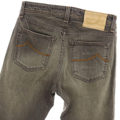 【中古】ヤコブコーエン JACOB COHEN J688 ストレッチ コットン デニムパンツ ジーンズ ウォームグレー【サイズ30】【 状態ランクB 】【 メンズ 】