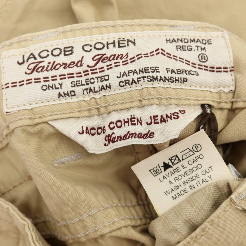 【中古】ヤコブコーエン JACOB COHEN PW688 コットン 5ポケットパンツ ベージュ【サイズ30】【 状態ランクB 】【 メンズ 】