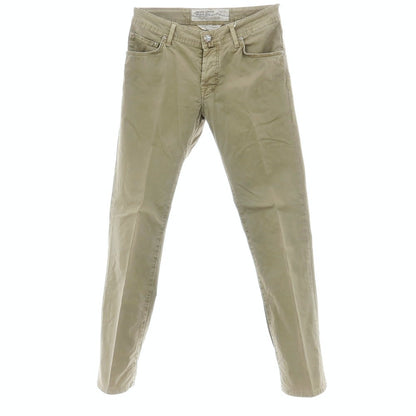 【中古】ヤコブコーエン JACOB COHEN PW622 ストレッチ コットン 5ポケットパンツ ライトオリーブ【サイズ31】【 状態ランクB 】【 メンズ 】
