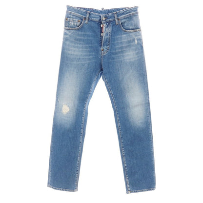 【中古】ディースクエアード DSQUARED2 ストレッチ コットン デニムパンツ ジーンズ ブルー【サイズ46】【 状態ランクB 】【 メンズ 】