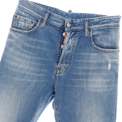 【中古】ディースクエアード DSQUARED2 ストレッチ コットン デニムパンツ ジーンズ ブルー【サイズ46】【 状態ランクB 】【 メンズ 】