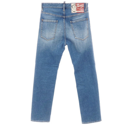 【中古】ディースクエアード DSQUARED2 ストレッチ コットン デニムパンツ ジーンズ ブルー【サイズ46】【 状態ランクB 】【 メンズ 】