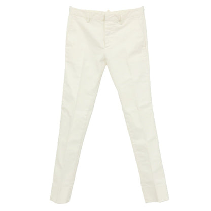【中古】ディースクエアード DSQUARED2 ストレッチ ツイルコットン カジュアルスラックスパンツ ホワイト【サイズ42】【 状態ランクB 】【 メンズ 】