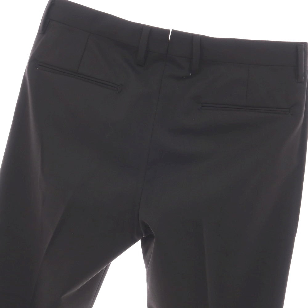 【中古】アントレアミ ENTRE AMIS ストレッチ ウールポリエステル ドレススラックスパンツ ブラック【サイズ32】【 状態ランクC 】【 メンズ 】