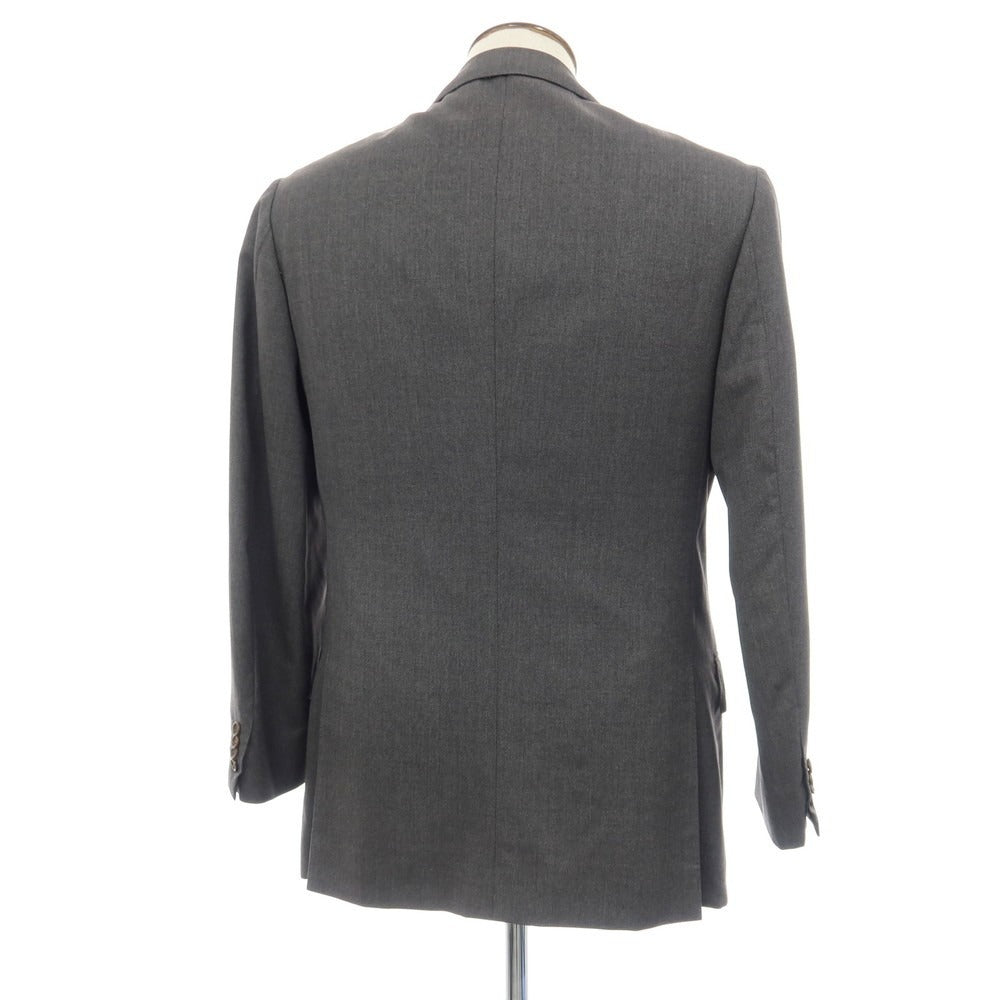 【中古】キートン Kiton ウールシルク 3B テーラードジャケット グレー【サイズ50】【 状態ランクD 】【 メンズ 】