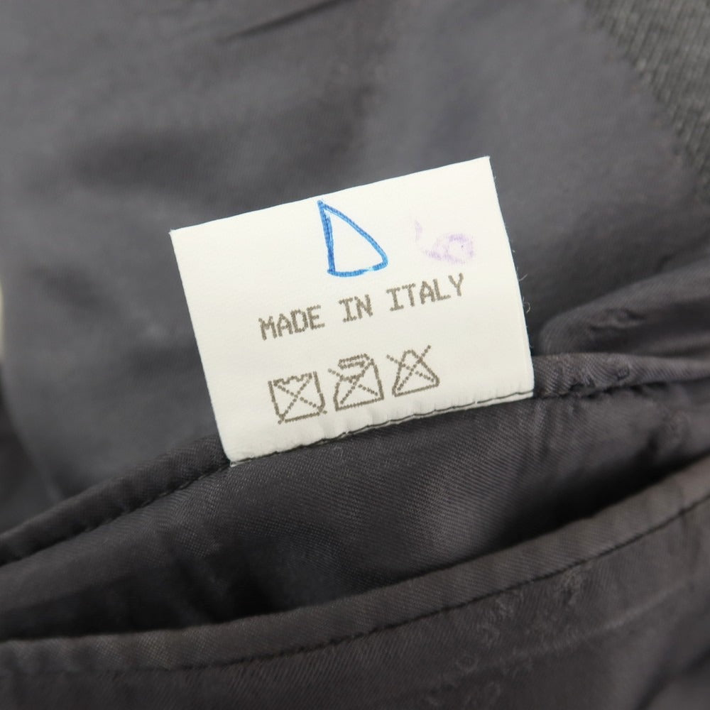 【中古】キートン Kiton ウールシルク 3B テーラードジャケット グレー【サイズ50】【 状態ランクD 】【 メンズ 】