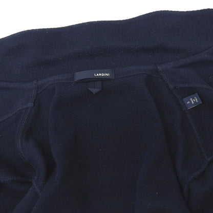 【中古】ラルディーニ LARDINI コットン ダブル6B ニットジャケット ネイビー【サイズS】【 状態ランクC 】【 メンズ 】