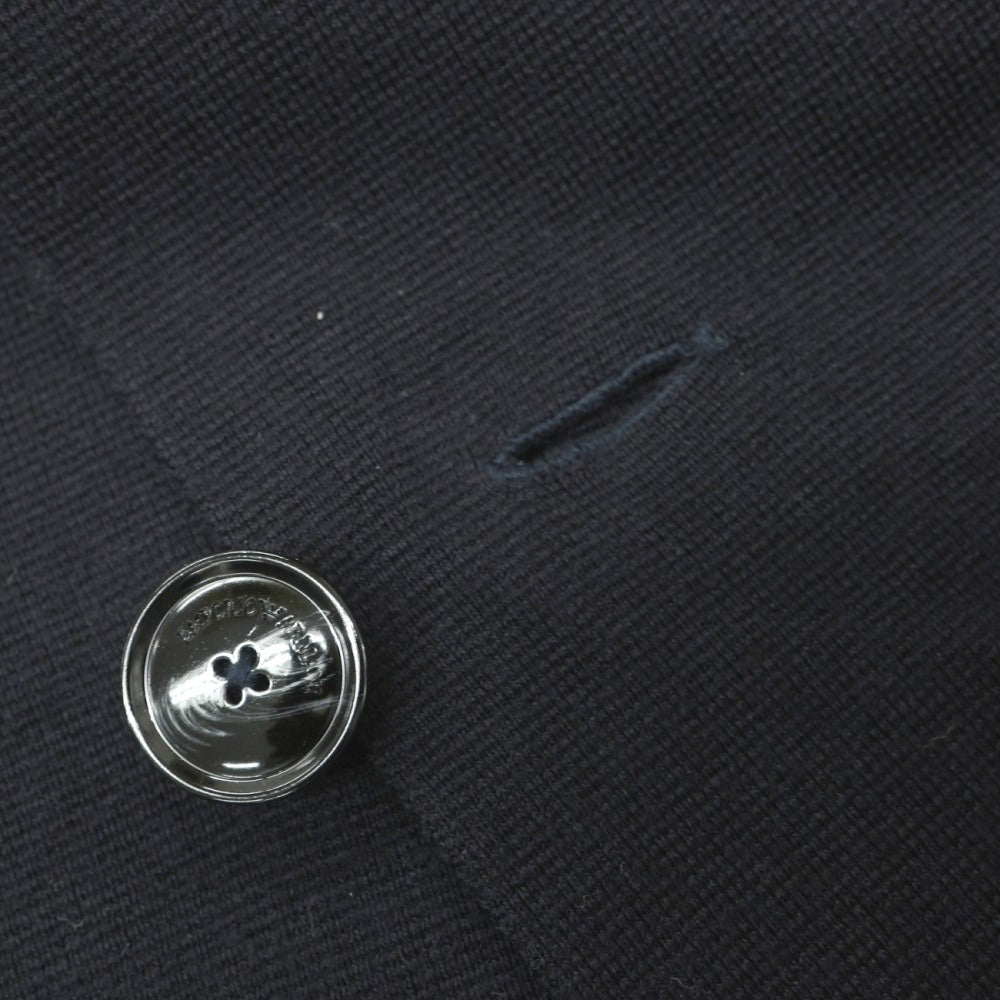【中古】エンポリオ アルマーニ EMPORIO ARMANI ウールナイロンポリウレタン ジャケット型 2B カーディガン ネイビー【サイズ52】【 状態ランクB 】【 メンズ 】
