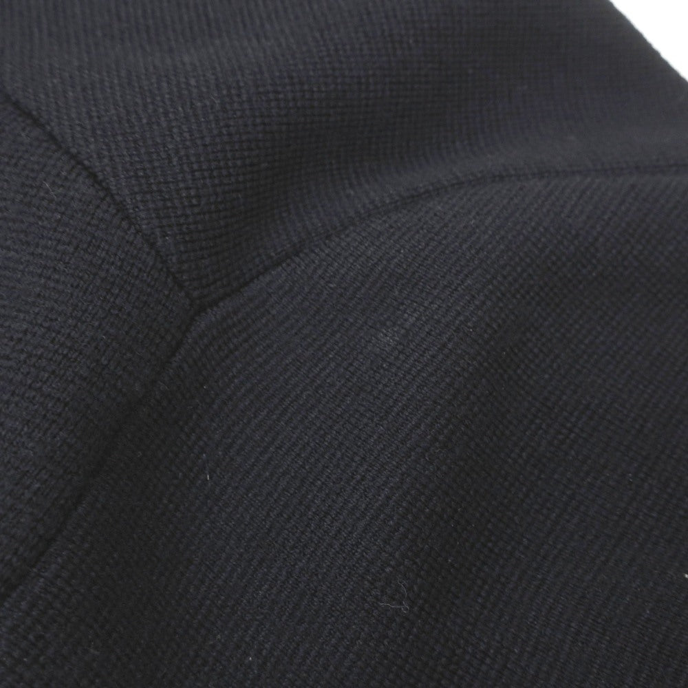 【中古】エンポリオ アルマーニ EMPORIO ARMANI ウールナイロンポリウレタン ジャケット型 2B カーディガン ネイビー【サイズ52】【 状態ランクB 】【 メンズ 】