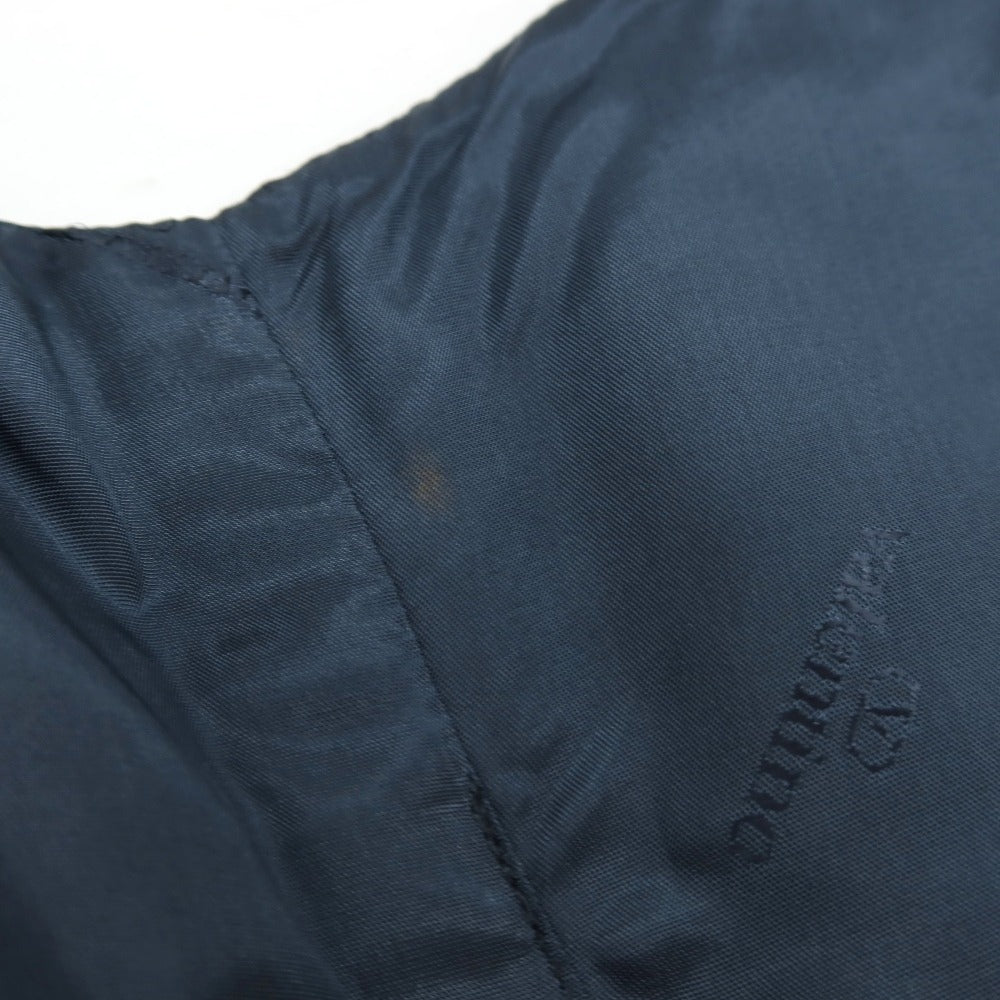【中古】ヴァレンティノ ガラヴァーニ Valentino Garavani シルク ドレス系ジレ ベスト ネイビー【サイズ50】【 状態ランクC 】【 メンズ 】