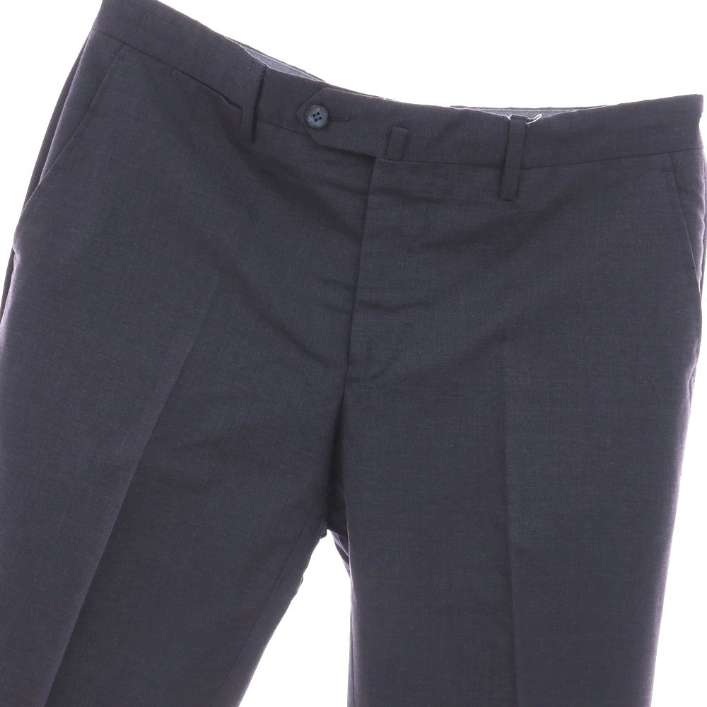 【中古】ジェルマーノ GERMANO BEAMS F別注 ストレッチ ウール ドレススラックスパンツ ネイビー【サイズ50】【 状態ランクB 】【 メンズ 】