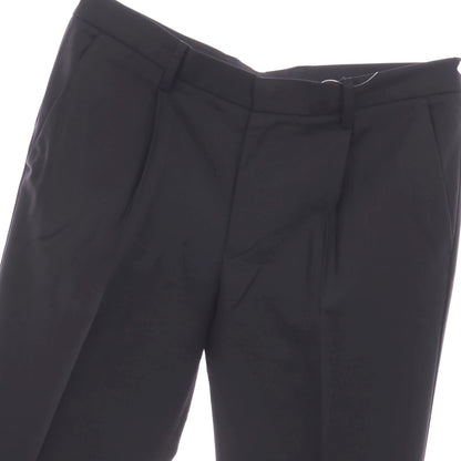 【中古】エンポリオ アルマーニ EMPORIO ARMANI ウール グレンチェック ドレススラックスパンツ ダークネイビー【サイズ50】【 状態ランクB 】【 メンズ 】