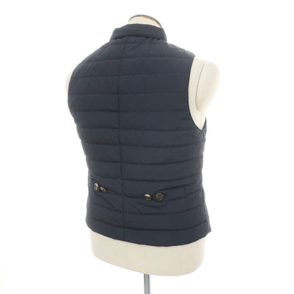 【中古】キーレッド ケイレッド KIRED ポリエステル 中綿ベスト ジレ ネイビー【サイズ50】【 状態ランクB 】【 メンズ 】