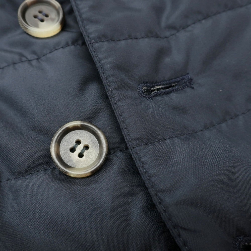 【中古】キーレッド ケイレッド KIRED ポリエステル 中綿ベスト ジレ ネイビー【サイズ50】【 状態ランクB 】【 メンズ 】