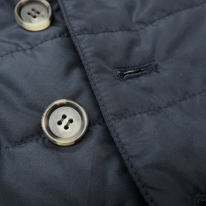 【中古】キーレッド ケイレッド KIRED ポリエステル 中綿ベスト ジレ ネイビー【サイズ50】【 状態ランクB 】【 メンズ 】