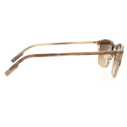 【中古】ゼニア Zegna サングラス グレーブラウン【サイズ52□20_145】【 状態ランクB 】【 メンズ 】