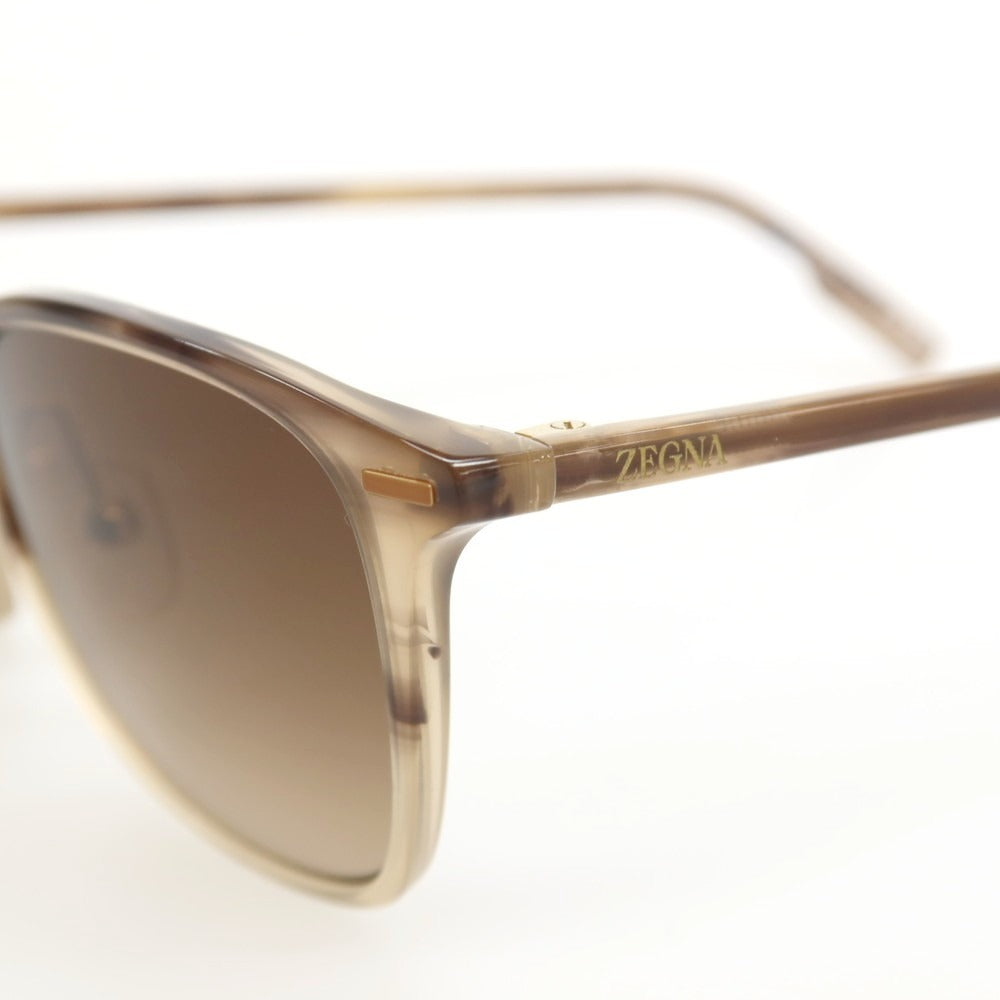 【中古】ゼニア Zegna サングラス グレーブラウン【サイズ52□20_145】【 状態ランクB 】【 メンズ 】