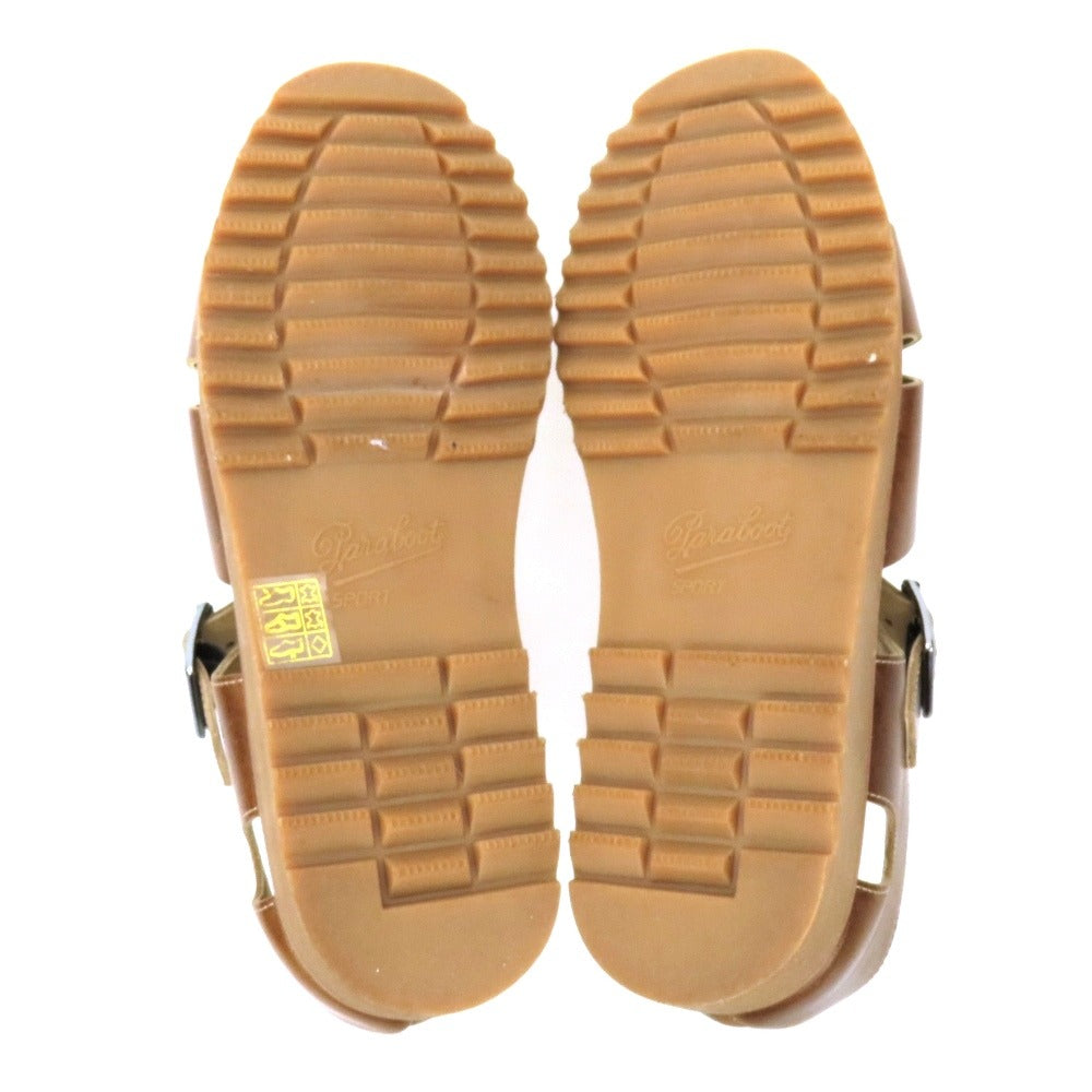 【中古】パラブーツ Paraboot PACIFIC レザー サンダル ブラウン【サイズ41】【 状態ランクA 】【 メンズ 】
