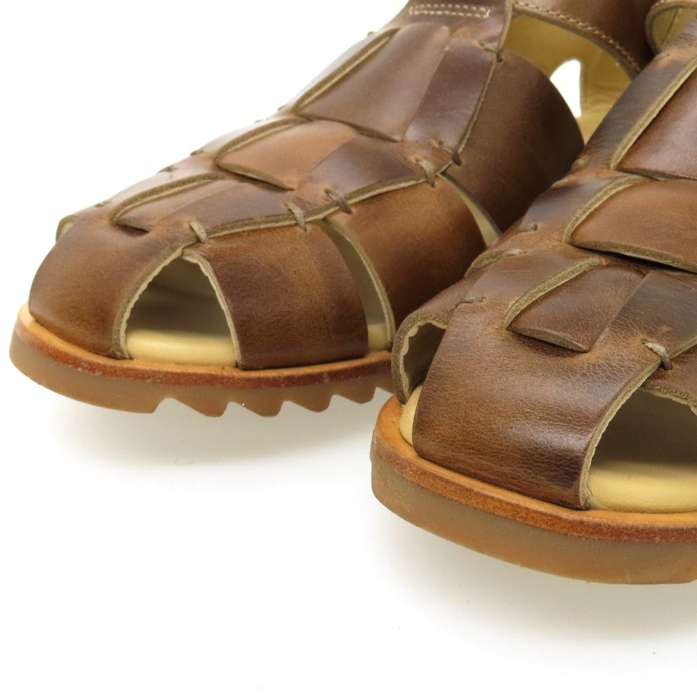 【中古】パラブーツ Paraboot PACIFIC レザー サンダル ブラウン【サイズ41】【 状態ランクA 】【 メンズ 】
